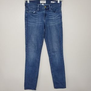 FRAME Le Skinny De Jeanne Crop Jeans